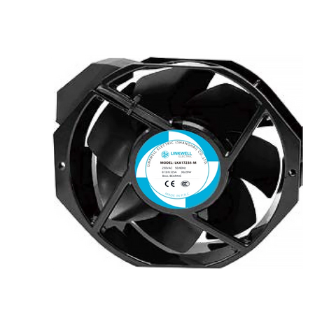 Large air volume, waterproof cooling fan, axial flow ball and axial flow fan-LKA17238-M