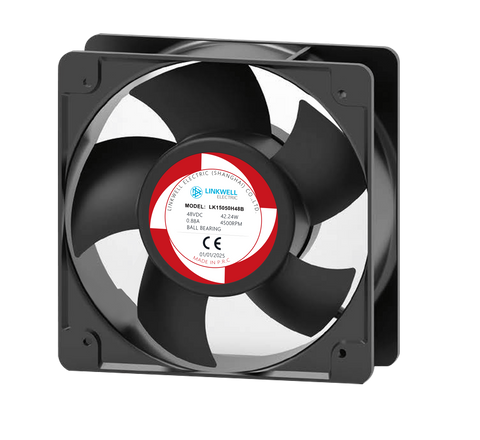 DC 15050 series cooling fan DC12V/24V/48V12CM chassis cabinet high air volume cooling fan