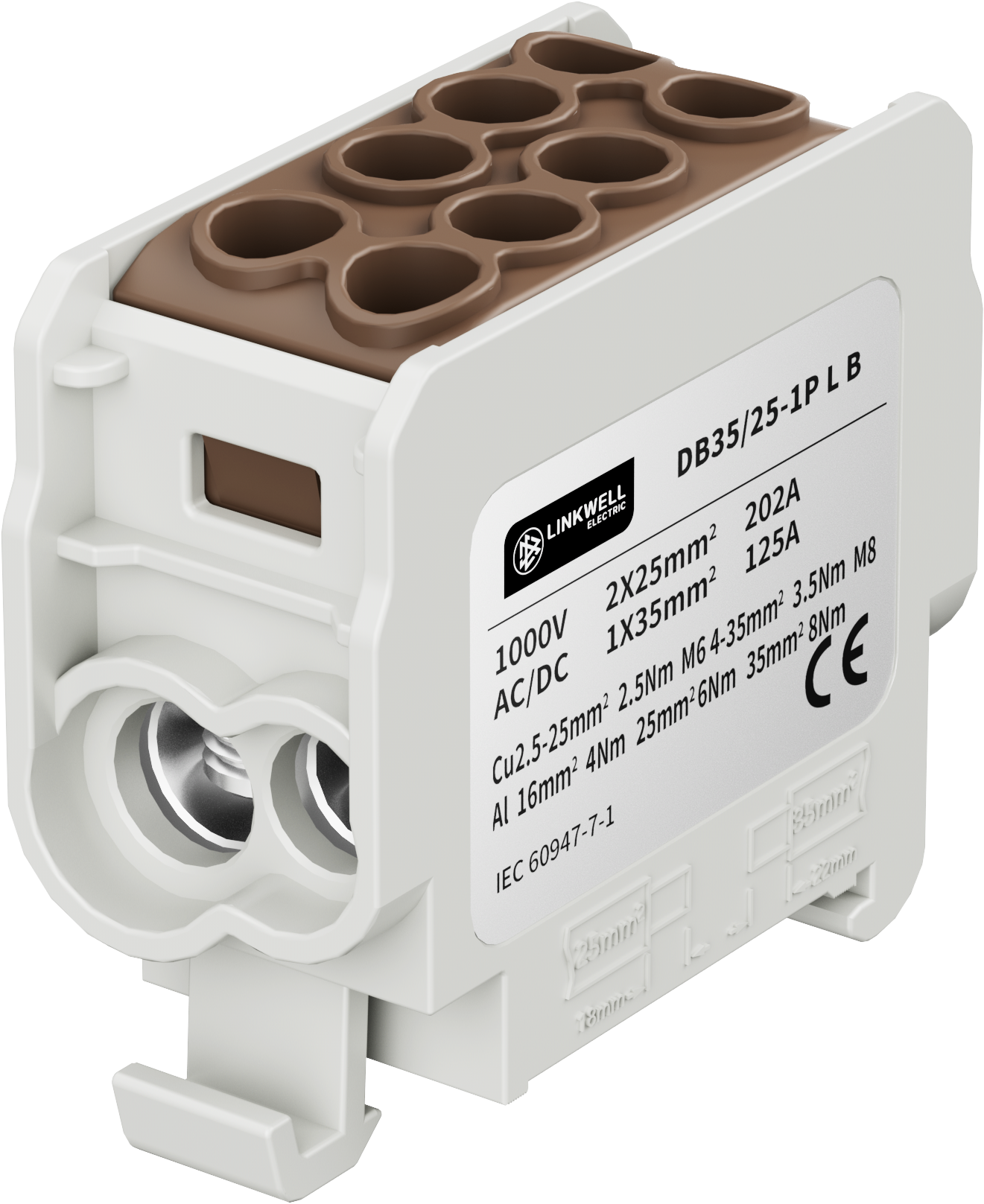 DB Series DB32/25 Universal Terminal Block for Power Distribution Cabinet