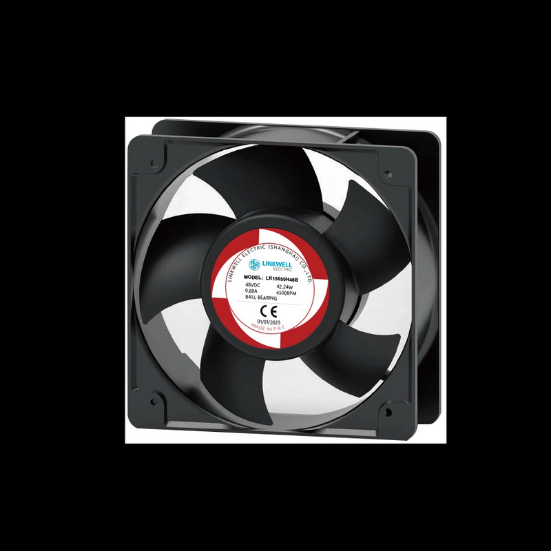 DC 15050 series cooling fan DC12V/24V/48V12CM chassis cabinet high air volume cooling fan