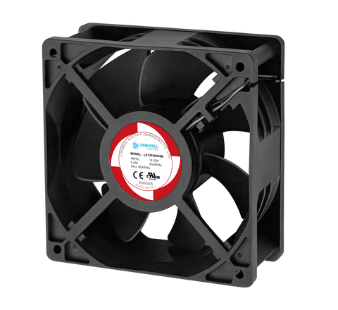 DC 12038 series cooling fan DC12V/24V/48V12CM chassis cabinet high air volume cooling fan