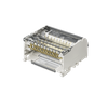 One-in-multiple-out UL94 cabinet terminal block junction box