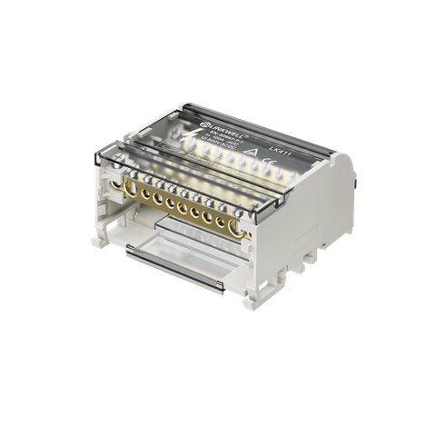 One-in-multiple-out UL94 cabinet terminal block junction box