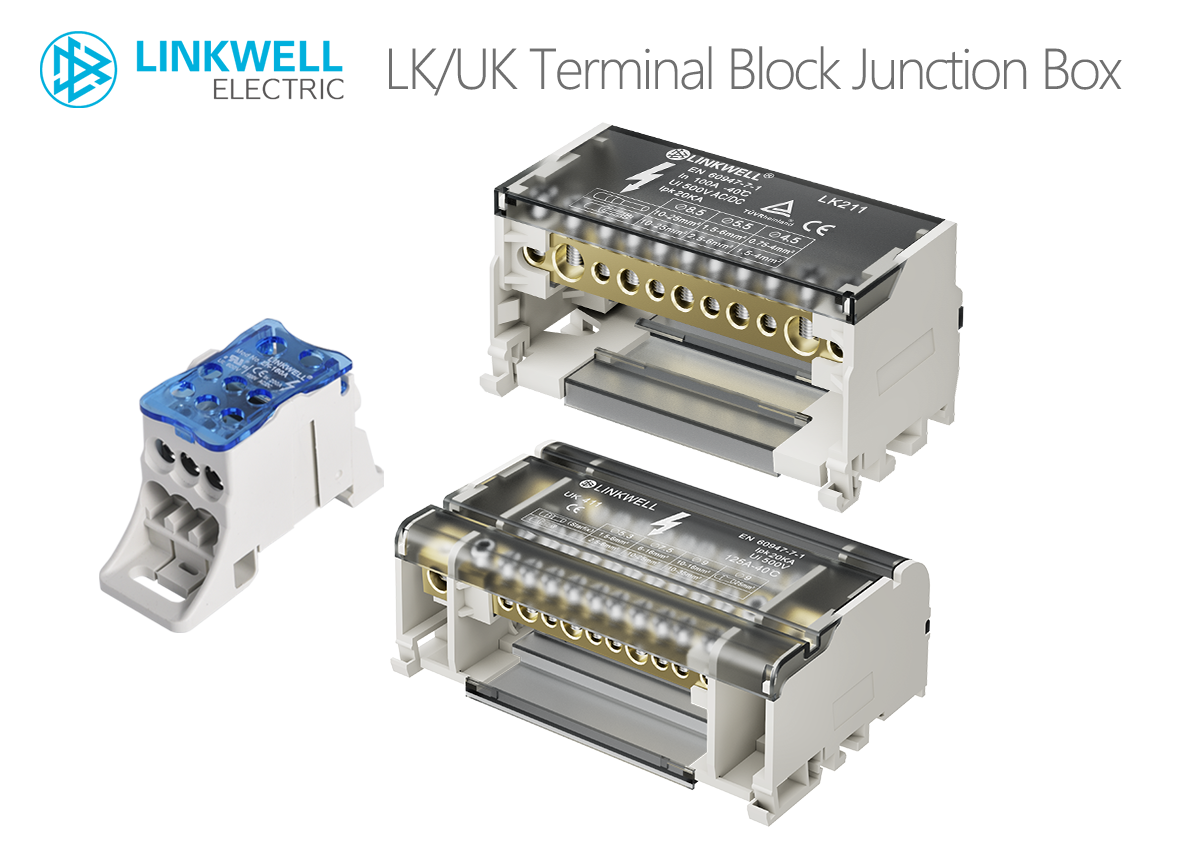 LINKWELL 接佳电气 LK UK端子排接线盒 英