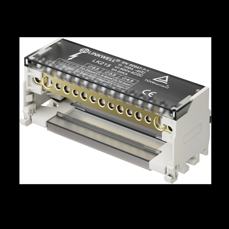 100A cabinet wiring terminal block junction box