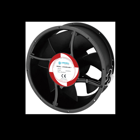 DC LK25489-7 series cooling fan DC12V/24V/48V12CM chassis cabinet high air volume cooling fan