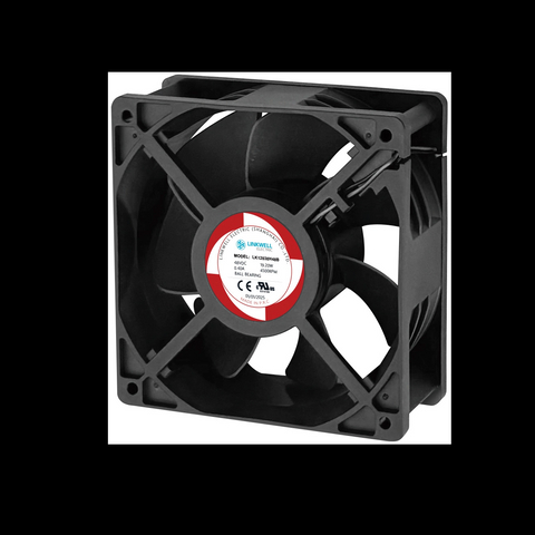 DC 12038 series cooling fan DC12V/24V/48V12CM chassis cabinet high air volume cooling fan