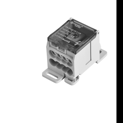 Current terminal guide rail DB type junction box wiring cabinet 125A terminal