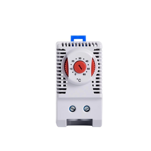 Cabinet fan thermostat switch