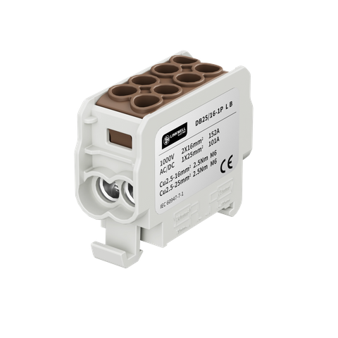 DB Series DB25/16 Universal Terminal Block for Power Distribution Cabinet