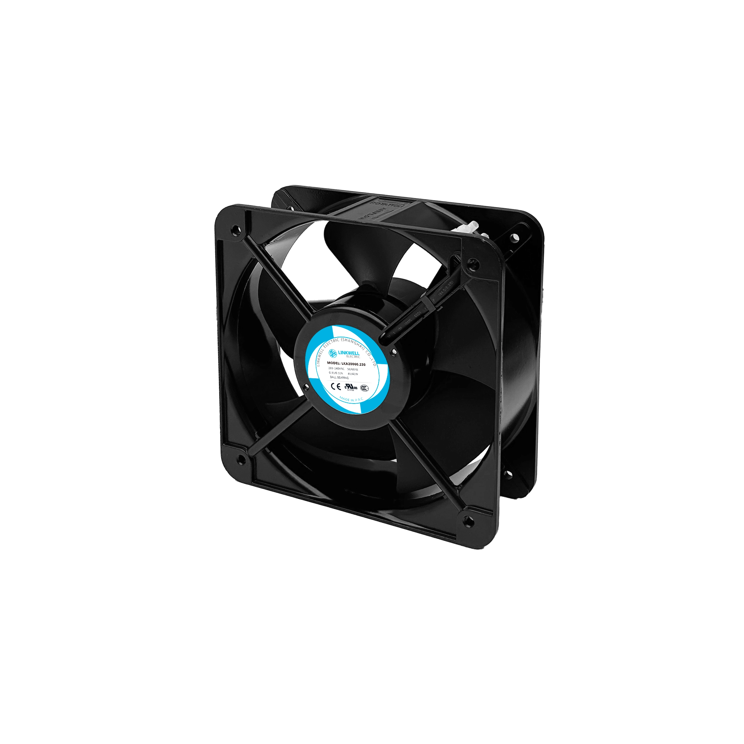 Cabinet cooling exhaust fan industrial 240V electric cabinet small axial flow fan-LKA20060