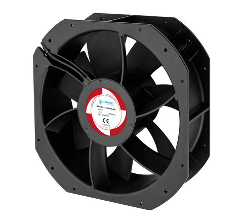 DC LK28080 series cooling fan DC12V/24V/48V12CM chassis cabinet high air volume cooling fan