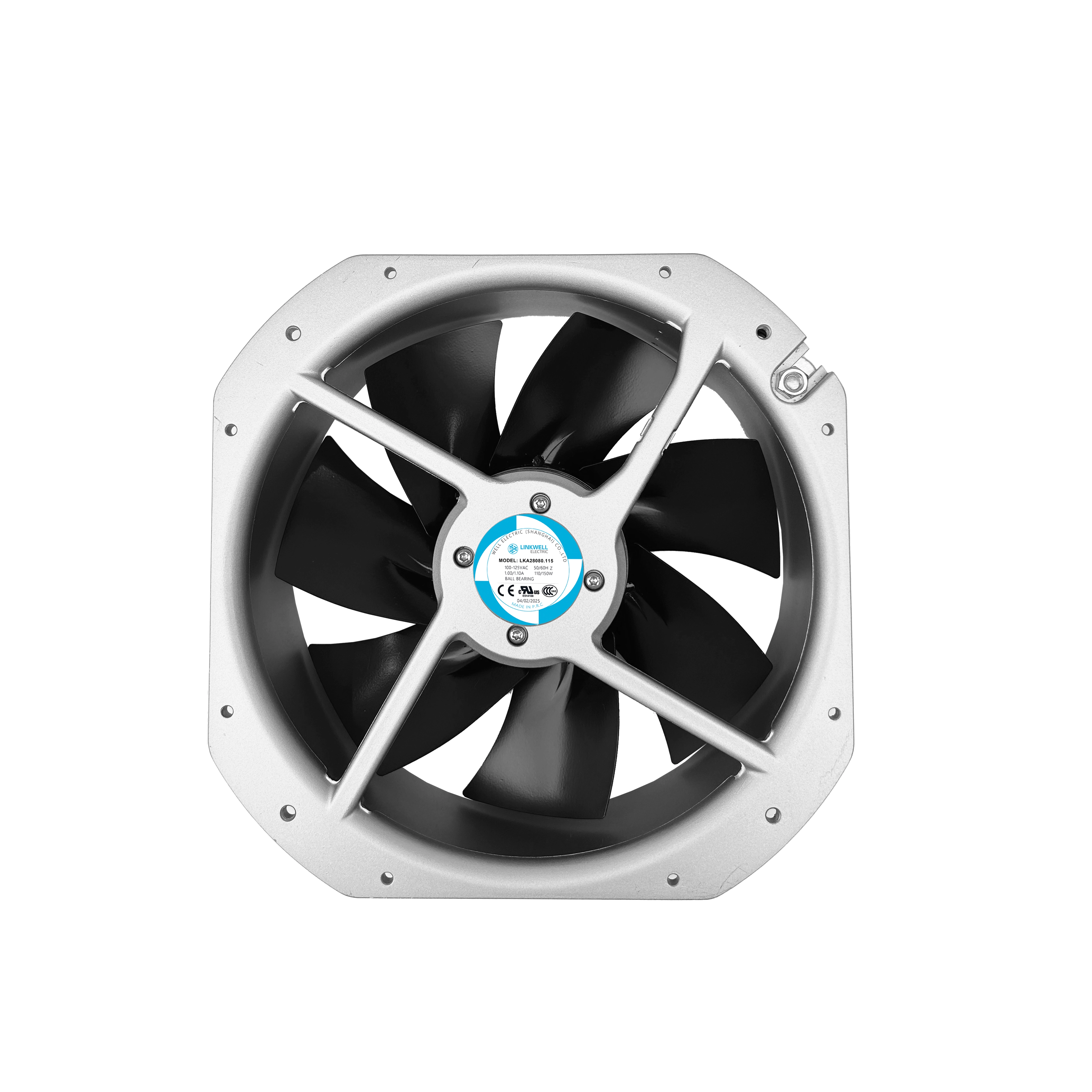 Large air volume, waterproof cooling fan, axial flow ball and axial flow fan-F2E 320B