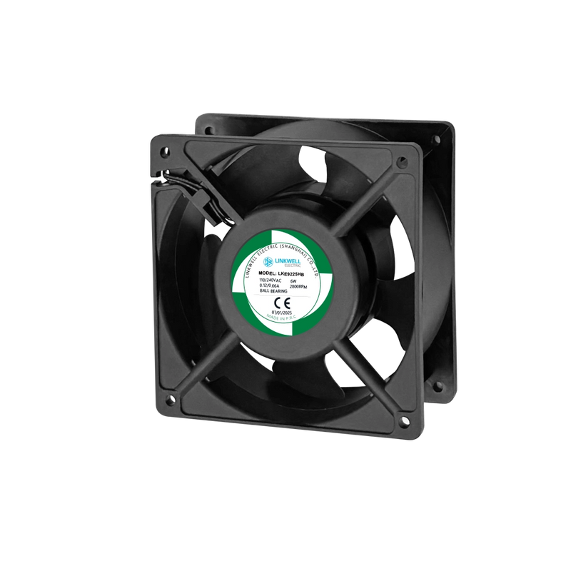 Cabinet Fan LKE9225 Ventilation Exhaust Ball Bearing EC Fan