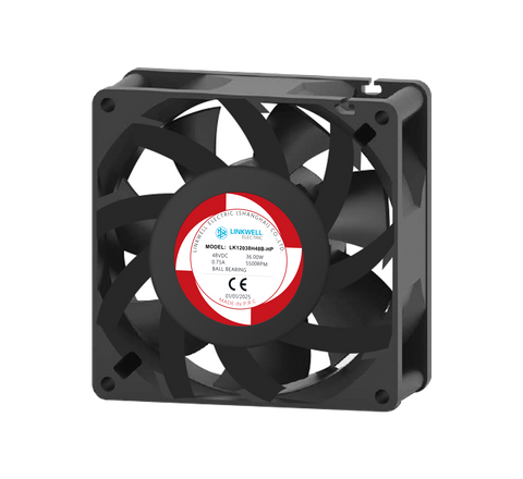 12V24V cooling fan cabinet electric cabinet machine power distribution box DC axial fan IP68