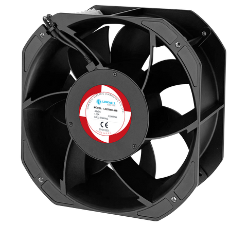 DC LK22580 series cooling fan DC12V/24V/48V12CM chassis cabinet high air volume cooling fan
