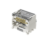 LK207 pure copper rail type junction box rail type cabinet terminal