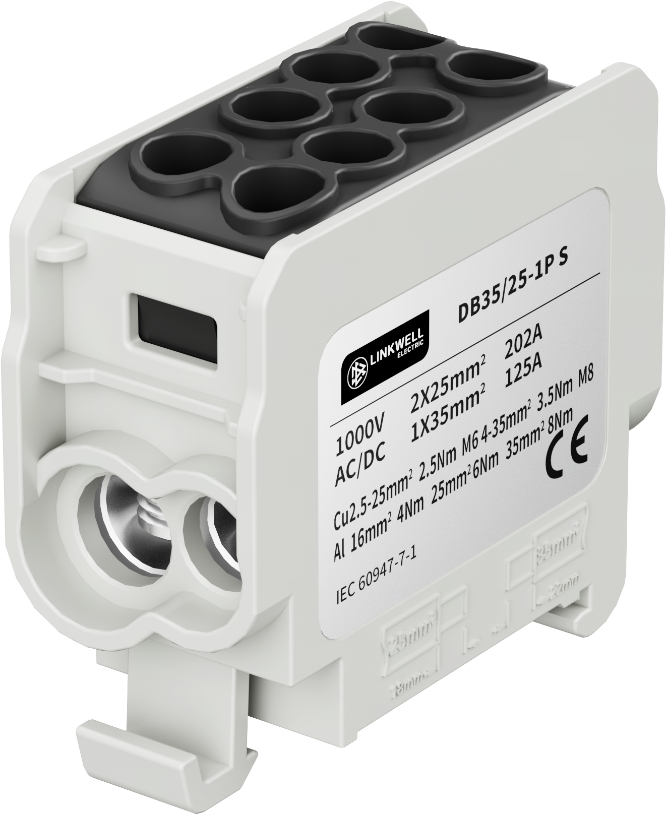 DB Series DB32/25 Universal Terminal Block for Power Distribution Cabinet