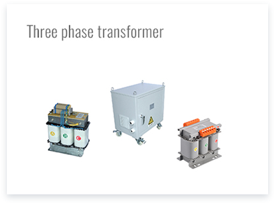 Three phase transformer