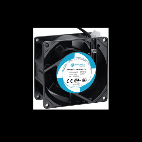 LKA 08025 New Design Small Size Two Ball Bearings Axial Fan
