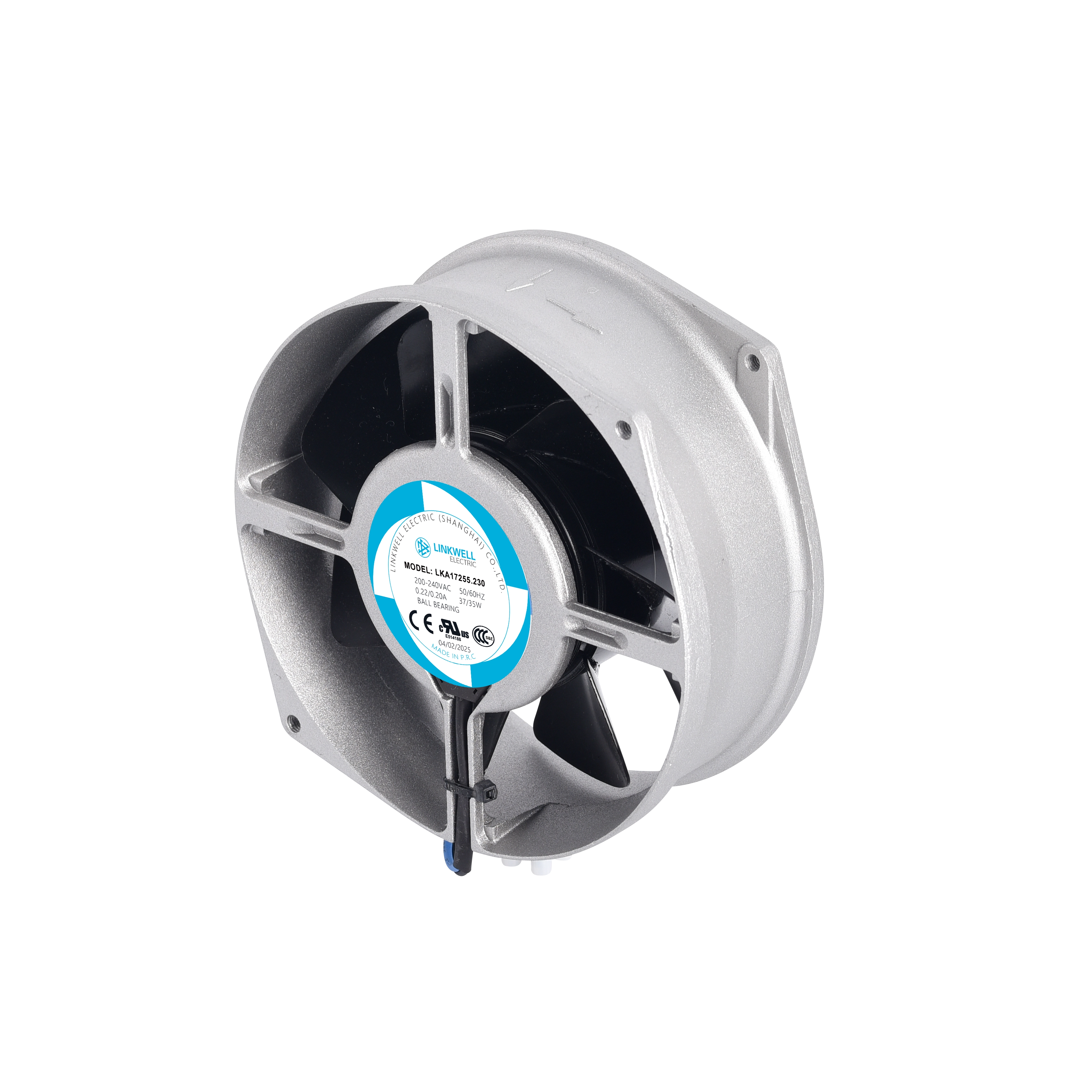 Bidirectional cylinder high-speed energy-saving axial flow fan-LKA17255