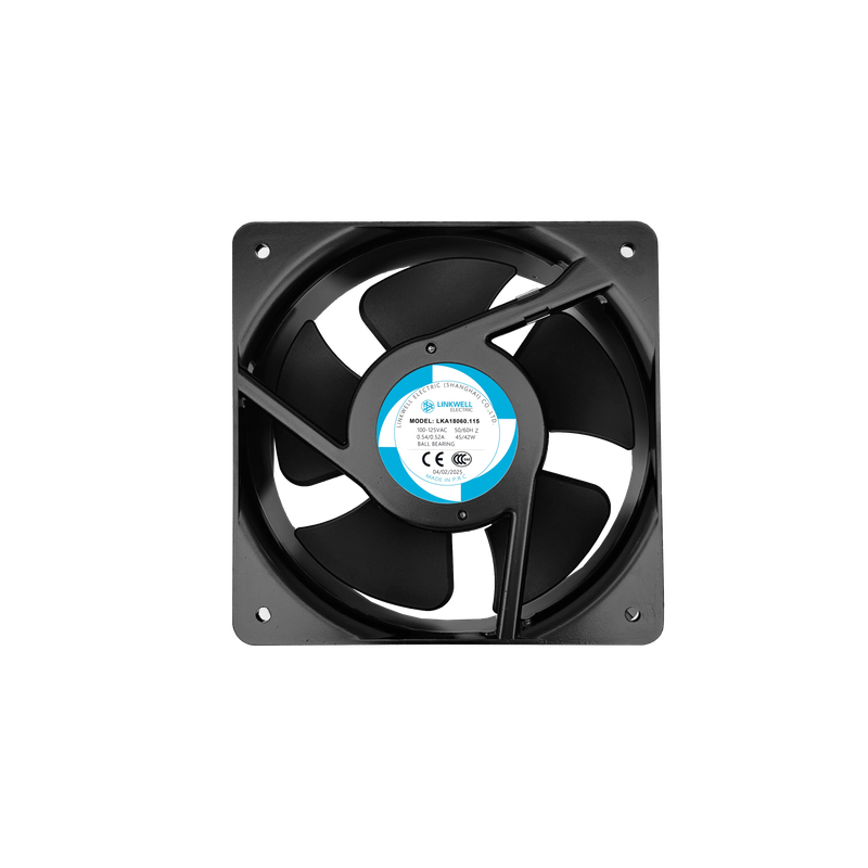 Powerful Exhaust Fan, Axial Flow Silent Fan, High Speed Ventilation Fan-LKA18060