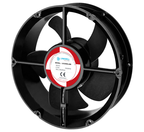 DC LK22060 series cooling fan DC12V/24V/48V12CM chassis cabinet high air volume cooling fan