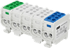 DB32/25 5 Pole Universal Terminal Block, DIN Rail Mount Power Distribution Terminal Block